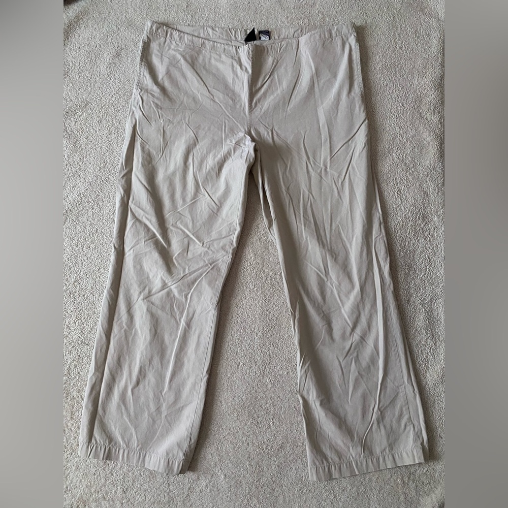 GAP Tan Chinos Lightweight Straight-Leg Pants